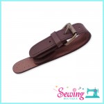SNAP BUTTON - LEATHER-20CM(BROWN)